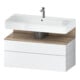 Duravit Waschtischunterschrank Qatego 99x47x59cm, E Ma/w m, 1 Kast, 1 Ausz.-1