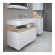 Duravit Waschtischunterschrank Qatego 99x47x59cm, E Ma/w m, 1 Kast, m Nischenb