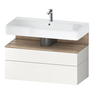 Duravit Waschtischunterschrank Qatego 99x47x59cm, E Ma/w m, 1 Kast, m Nischenb