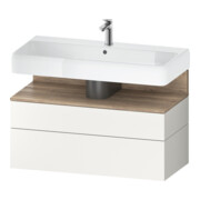 Duravit Waschtischunterschrank Qatego 99x47x59cm, E Ma/w m, 1 Kast, m Nischenb
