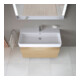 Duravit Waschtischunterschrank Qatego 99x47x59cm, E N, 1 Kast, m Nischenb