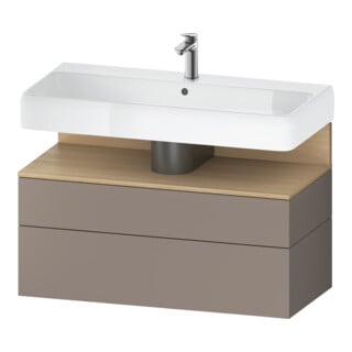 Duravit Waschtischunterschrank Qatego 99x47x59cm, E na/b m, 1 Kast, m Nischenb