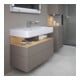 Duravit Waschtischunterschrank Qatego 99x47x59cm, E na/b m, 1 Kast, m Nischenb-4