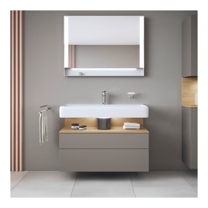 Duravit Waschtischunterschrank Qatego 99x47x59cm, E na/b m, 1 Kast, m Nischenb