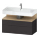 Duravit Waschtischunterschrank Qatego 99x47x59cm, E na/gra m, 1 Kast, m B-1