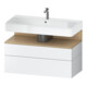 Duravit Waschtischunterschrank Qatego 99x47x59cm, E na/we m, 1 Kast, 1 Ausz.-1