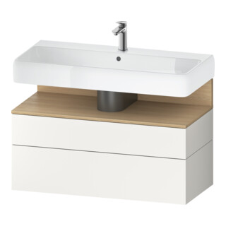 Duravit Waschtischunterschrank Qatego 99x47x59cm, E na/we m, 1 Kast, 1 Ausz.