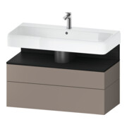Duravit Waschtischunterschrank Qatego 99x47x59cm, E sw/Bas m, 1 Kast, m B-1