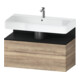 Duravit Waschtischunterschrank Qatego 99x47x59cm, E sw/E Ma, 1 Kast, 1 Ausz.-1