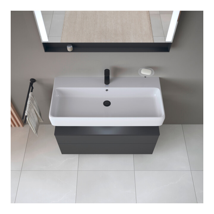 Duravit Waschtischunterschrank Qatego 99x47x59cm, gra m, 1 Kast, m Nischenb