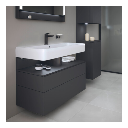 Duravit Waschtischunterschrank Qatego 99x47x59cm, gra m, 1 Kast, m Nischenb