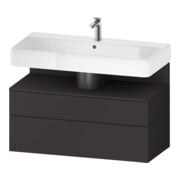 Duravit Waschtischunterschrank Qatego 99x47x59cm, gra m, 1 Kast, m Nischenb