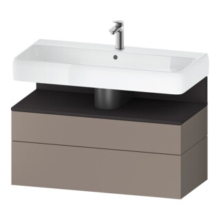 Duravit Waschtischunterschrank Qatego 99x47x59cm, gra m/ba m, 1 Kast, m B