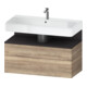 Duravit Waschtischunterschrank Qatego 99x47x59cm, gra m/E ma, 1 Kast, m B