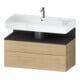 Duravit Waschtischunterschrank Qatego 99x47x59cm, gra m/E N, 1 Kast, 1 Ausz.-1