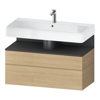 Duravit Waschtischunterschrank Qatego 99x47x59cm, gra m/E N, 1 Kast, m B