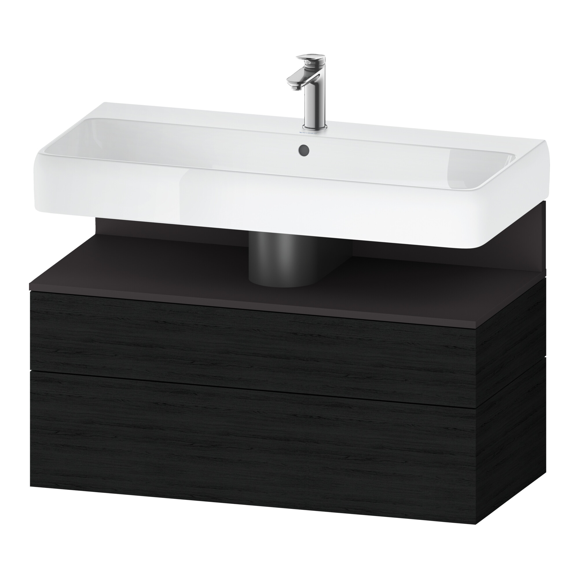 Duravit Waschtischunterschrank Qatego 99x47x59cm, gra m/E s, 1 Kast, m B