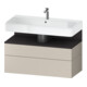 Duravit Waschtischunterschrank Qatego 99x47x59cm, gra m/ta m, 1 Kast, m B-1