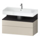 Duravit Waschtischunterschrank Qatego 99x47x59cm, gra m/ta m, 1 Kast, m B