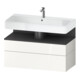 Duravit Waschtischunterschrank Qatego 99x47x59cm, gra m/we g, 1 Kast, 1 Ausz.-1
