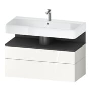 Duravit Waschtischunterschrank Qatego 99x47x59cm, gra m/we g, 1 Kast, 1 Ausz.-1