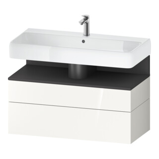 Duravit Waschtischunterschrank Qatego 99x47x59cm, gra m/we g, 1 Kast, m B