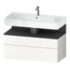 Duravit Waschtischunterschrank Qatego 99x47x59cm, gra m/we g, 1 Kast, m B-1