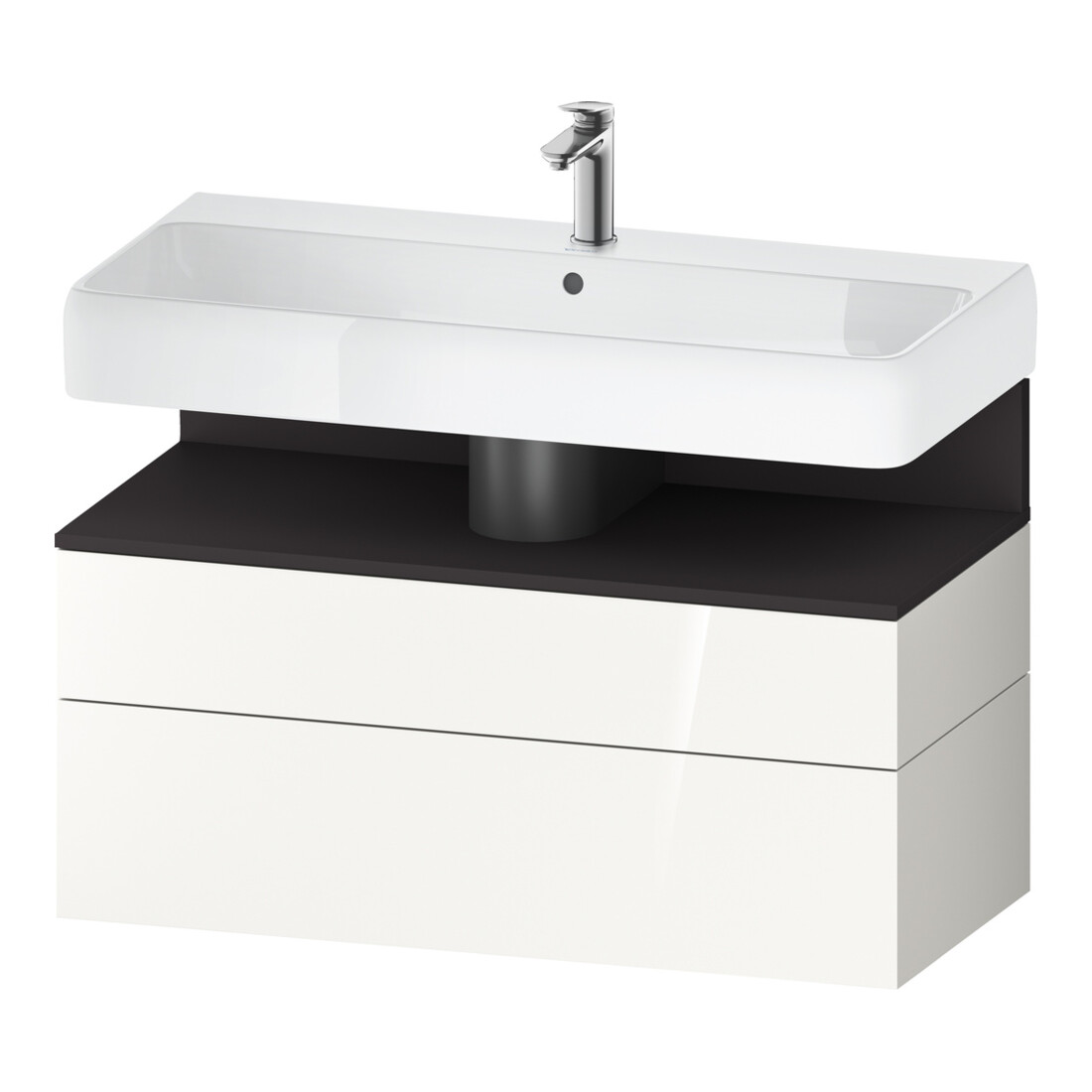Duravit Waschtischunterschrank Qatego 99x47x59cm, gra m/we g, 1 Kast, m B