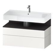 Duravit Waschtischunterschrank Qatego 99x47x59cm, gra m/we m, 1 Kast, 1 Ausz.-1