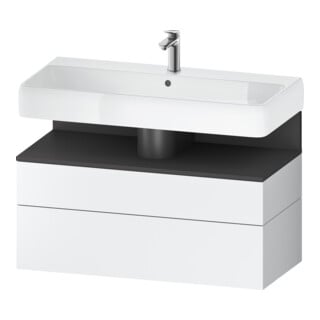 Duravit Waschtischunterschrank Qatego 99x47x59cm, gra m/we m, 1 Kast, m B
