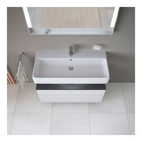 Duravit Waschtischunterschrank Qatego 99x47x59cm, gra m/we m, 1 Kast, m B