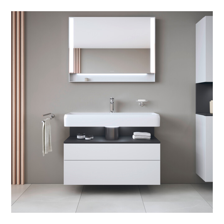 Duravit Waschtischunterschrank Qatego 99x47x59cm, gra m/we m, 1 Kast, m B
