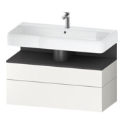 Duravit Waschtischunterschrank Qatego 99x47x59cm, gra m/we m, 1 Kast, m B