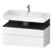 Duravit Waschtischunterschrank Qatego 99x47x59cm, gra m/we m, 1 Kast, m B