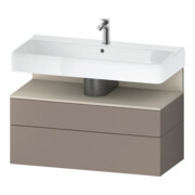 Duravit Waschtischunterschrank Qatego 99x47x59cm, T m/ba m, 1 Kast, m Nischenb