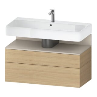 Duravit Waschtischunterschrank Qatego 99x47x59cm, T m/E N, 1 Kast, m Nischenb