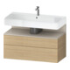 Duravit Waschtischunterschrank Qatego 99x47x59cm, T m/E N, 1 Kast, m Nischenb