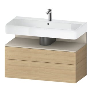 Duravit Waschtischunterschrank Qatego 99x47x59cm, T m/E N, 1 Kast, m Nischenb