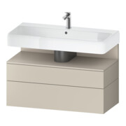Duravit Waschtischunterschrank Qatego 99x47x59cm, T m/ta m, 1 Kast, 1 Ausz.-1