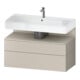 Duravit Waschtischunterschrank Qatego 99x47x59cm, T m/ta m, 1 Kast, m Nischenb-1