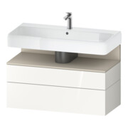 Duravit Waschtischunterschrank Qatego 99x47x59cm, T m/we g, 1 Kast, 1 Ausz.