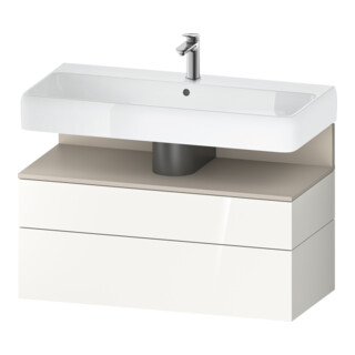 Duravit Waschtischunterschrank Qatego 99x47x59cm, T m/we g, 1 Kast, 1 Ausz.