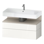 Duravit Waschtischunterschrank Qatego 99x47x59cm, T m/we g, 1 Kast, m Nischenb