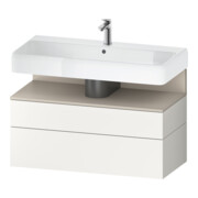 Duravit Waschtischunterschrank Qatego 99x47x59cm, T m/we m, 1 Kast, 1 Ausz.