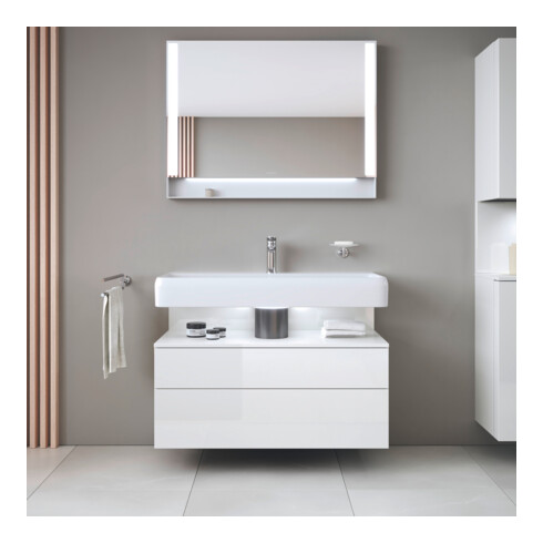 Duravit Waschtischunterschrank Qatego 99x47x59cm, w g, 1 Kast, m Nischenb