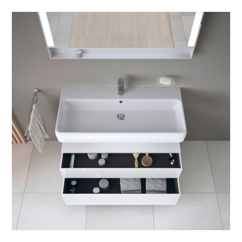Duravit Waschtischunterschrank Qatego 99x47x59cm, w g, 1 Kast, m Nischenb