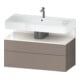 Duravit Waschtischunterschrank Qatego 99x47x59cm, w g/b m, 1 Kast, m Nischenb-1