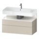 Duravit Waschtischunterschrank Qatego 99x47x59cm, w g/tau m, 1 Kast, 1 Ausz.-1