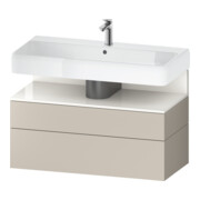 Duravit Waschtischunterschrank Qatego 99x47x59cm, w g/tau m, 1 Kast, m B-1