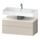 Duravit Waschtischunterschrank Qatego 99x47x59cm, w g/tau m, 1 Kast, m B-1